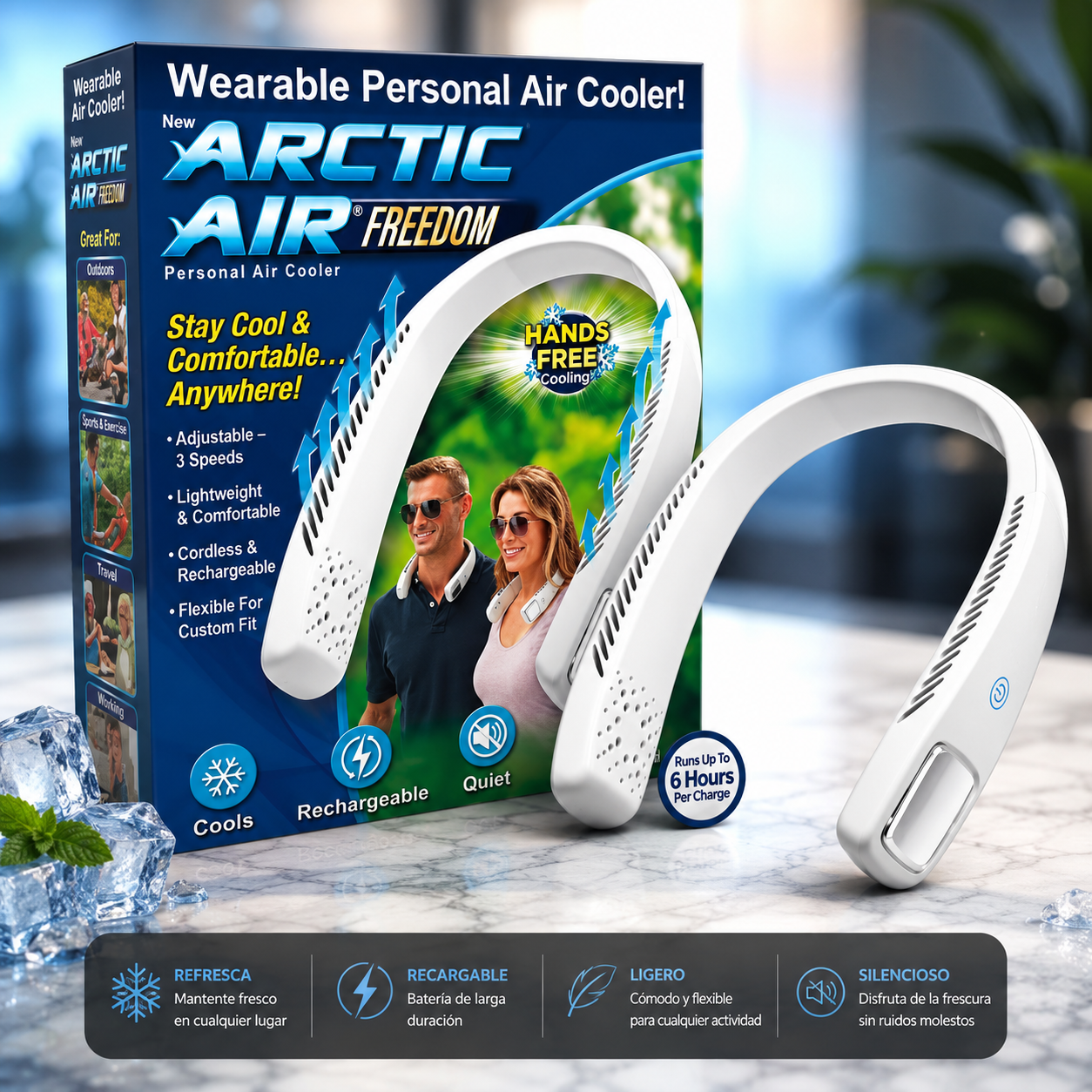 Aire Acondicionado de Cuello Portátil