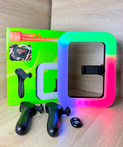 Aro de Luz RGB Rectangular V30