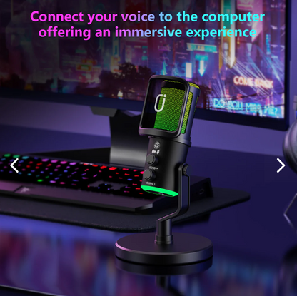 Micrófono Podcast y Gaming Neepho NP-M02 - vista lateral