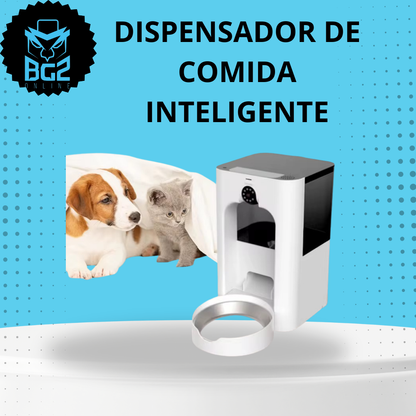Dispensador de Comida Inteligente para Mascotas - vista principal