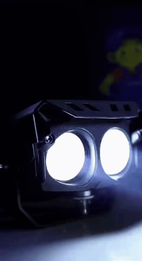 Exploradora LED Ultra Potencia para Moto - vista lateral