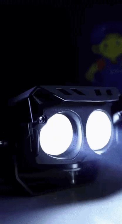 Exploradora LED Ultra Potencia para Moto - vista lateral