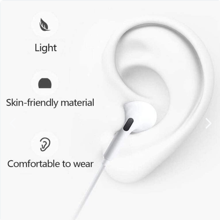 Audífonos Alámbricos Earpods Tipo C Gene - detalle adicional