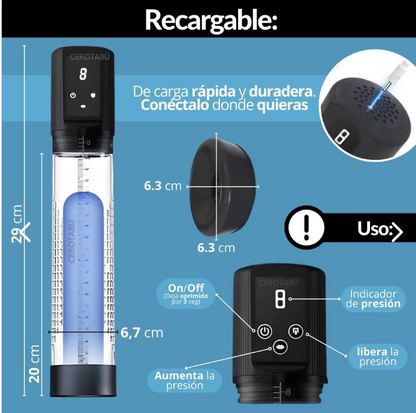 Bomba Succión Pene Automática BOM013 – Automática Digital