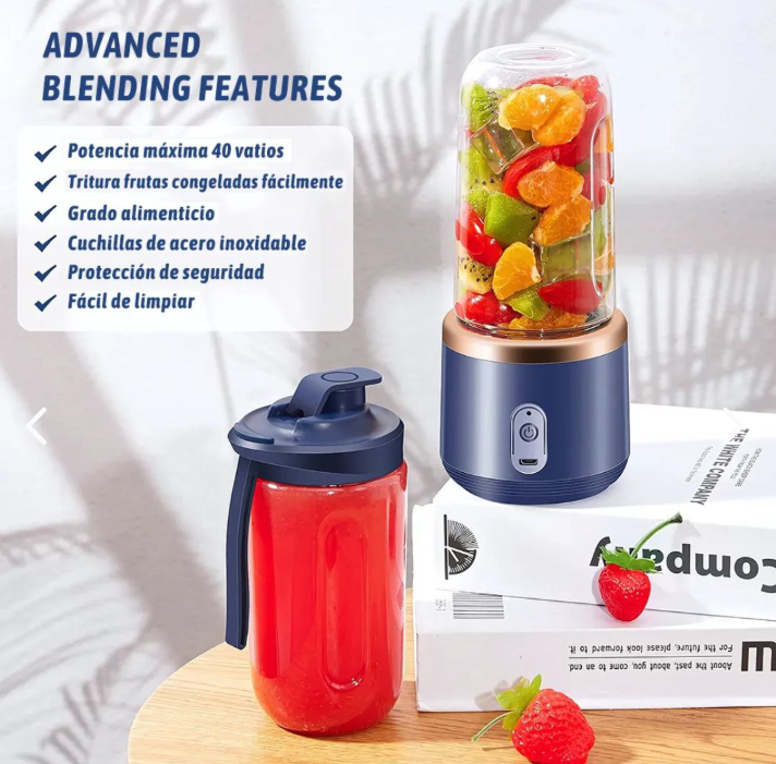 Licuadora Portátil con exprimidor