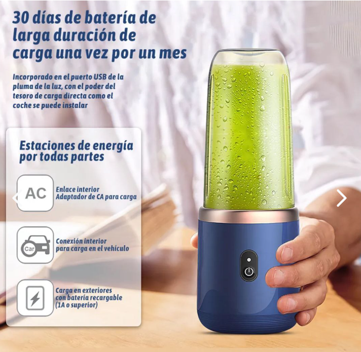 Licuadora Portátil con exprimidor