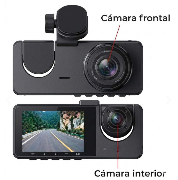 Camara De Seguridad Frontal y Trasera