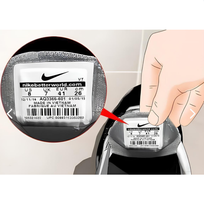 Nike Af1 dama/caballero ref 8 importado - vista frontal