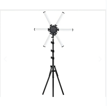 Aro de Luz Estrella 6 Barras – Iluminación Profesional para tus Fotos y Video