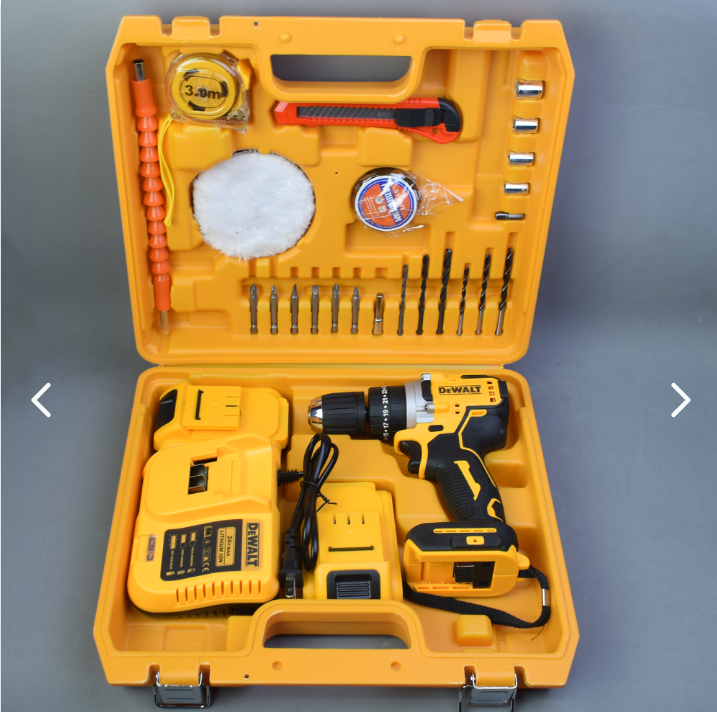 Taladro DW 24V con Pulidor – Doble Función en una Herramienta Portátil