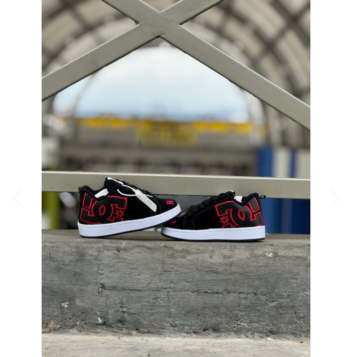 Tenis DC Shoes Letra Roja - vista alternativa