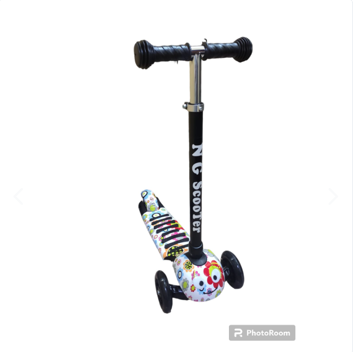 Patineta Scooter Monopatín Gusano 3 – Diversión y Seguridad para tu Hijo