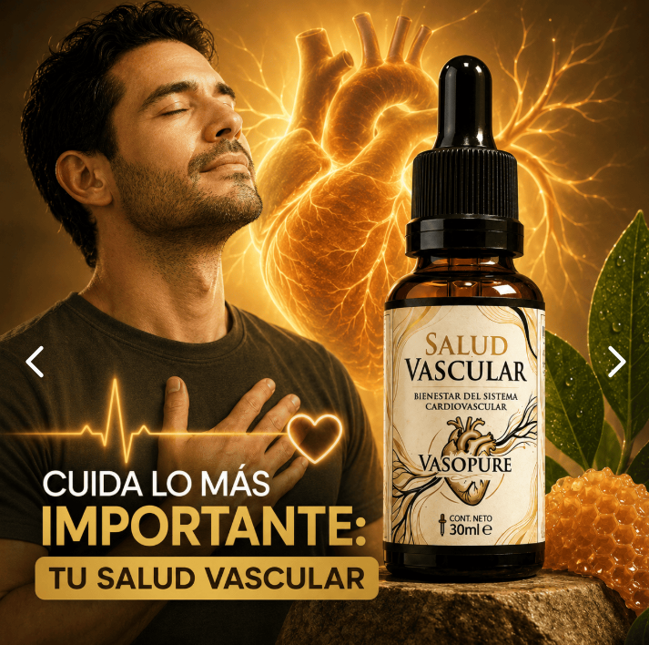 Gotas VASOPURE bienestar cardiovascular