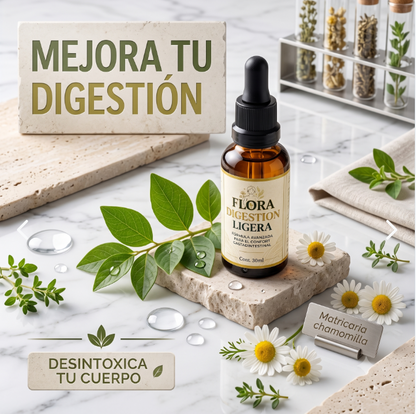 Gotas FLORA Digestion Ligera