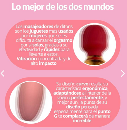 Vibrador Clásico Masajeador HIT020 – Potencia Tradicional
