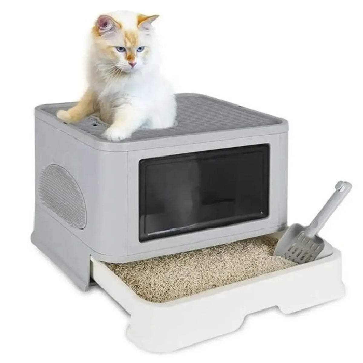 Arenero Para Gato Con Tapa Ventilación - vista alternativa
