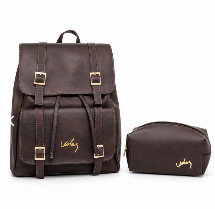 🎒MORRAL & COSMETIQUERA 👝 VLZ 🤎💛🖤