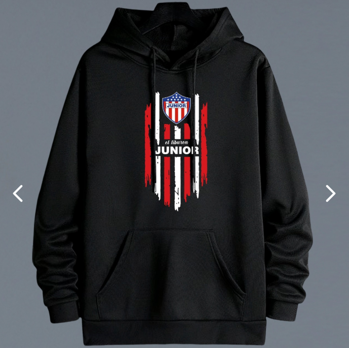 Buzo Junior Estampado de Franjas, Horma Dama y Hombre - detalle adicional