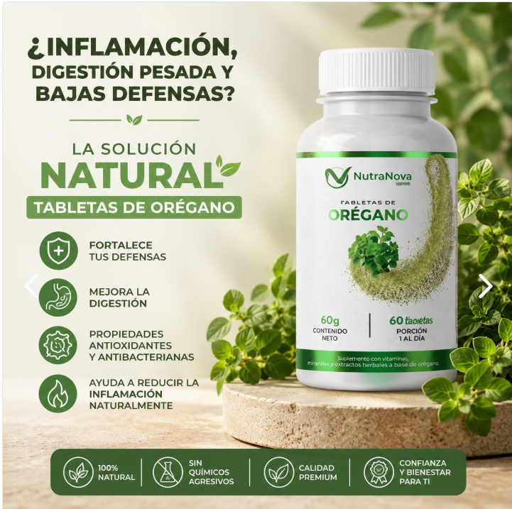 Orégano Plus Advanced Tabs