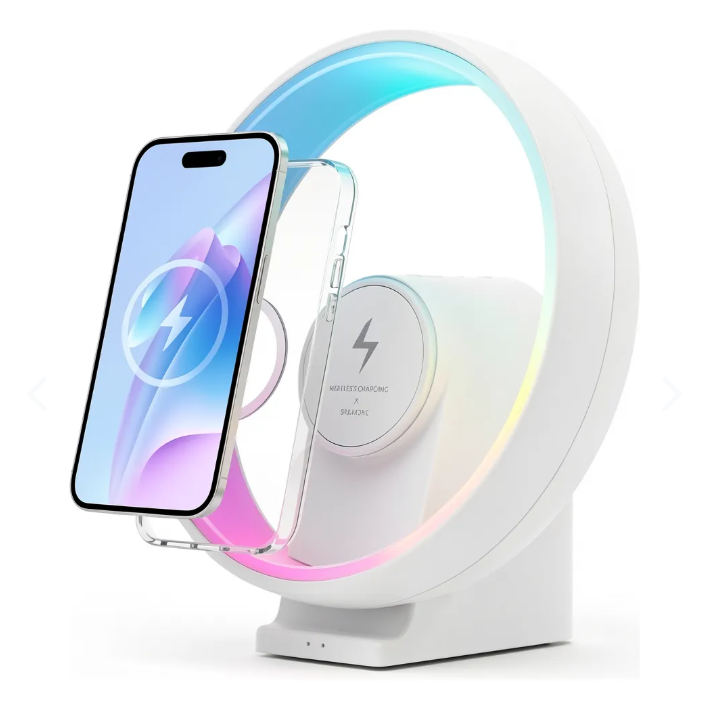Lámpara LED con Parlante – Iluminación y Música en uno - vista principal