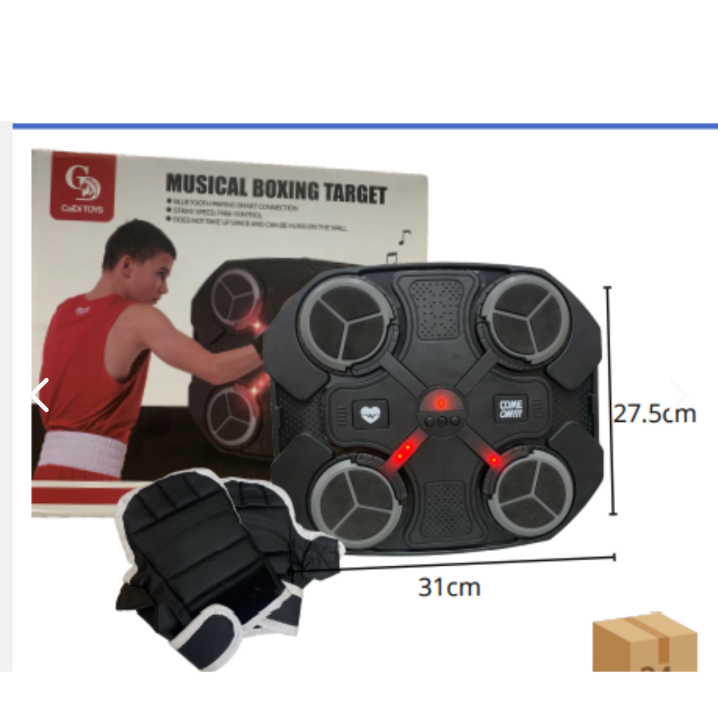 Máquina de Boxeo con Música – Entrena y Diviértete en Casa