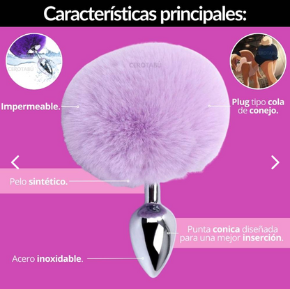 Plug Anal Cola Conejo Dilatador PLU009 – Cola De Conejo