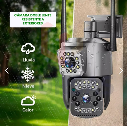 Cámara Doble Lente con Alarma — Vigilancia Total en Tiempo - detalle adicional