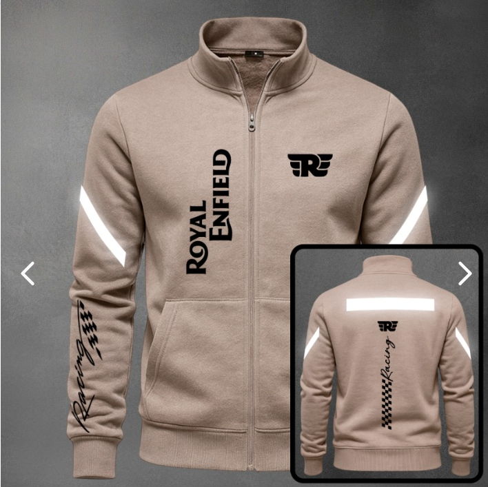 Buzo Royal Reflectivo Estampado Cuello Alto - vista alternativa