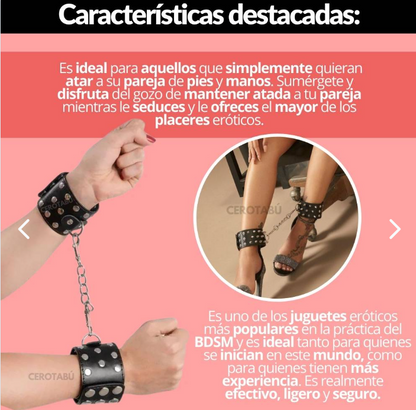 Esposas BDSM Inmovilizadoras SOM049 – Sujeción Suave