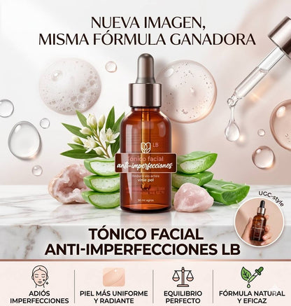 Tónico Facial Anti Imperfecciones – Equilibra y Renueva tu - vista principal