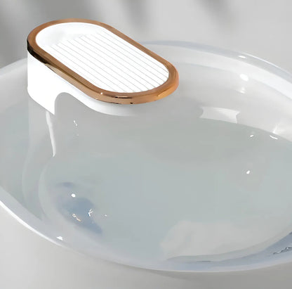 Fuente De Agua 3 Litros Para Perros Y Gatos - vista lateral