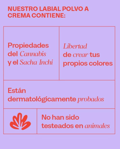 Kit Labial Lipssible Base Cannabis x4 - Hidratación y Color - vista alternativa