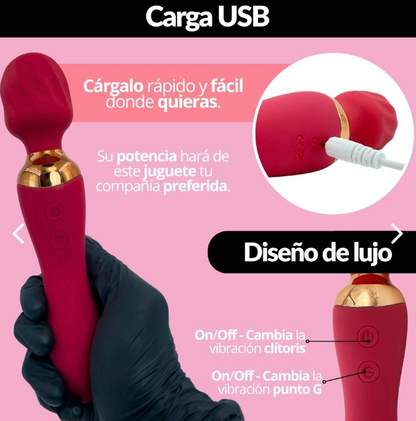 Vibrador Clásico Masajeador HIT020 – Potencia Tradicional