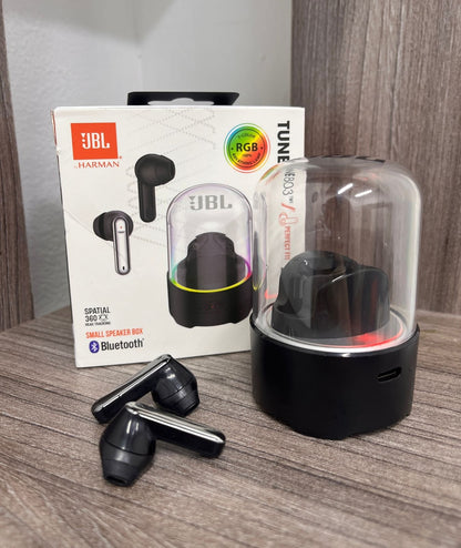 Audífonos JBL TUNE 803 TWS: Sonido Premium, Parlante Base y Luces RGB