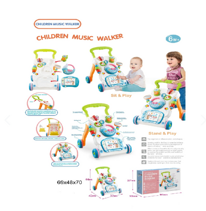 Andadera Caminador para Bebés HE0828 - vista principal