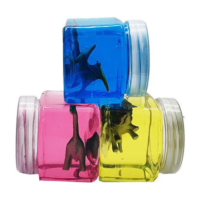 Kit de Slime Creativo con 12 Recipientes y Figuras - vista frontal