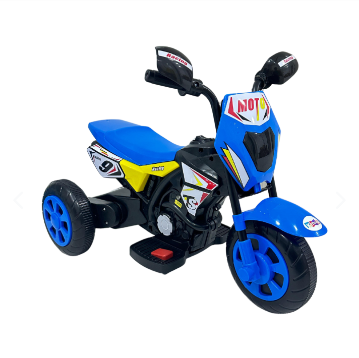 Moto Recargable Eléctrica PT603 — Aventura Sobre Ruedas - vista frontal