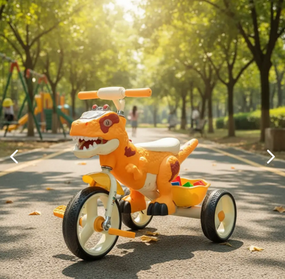 Triciclo Bicicleta Dinosaurio TR-064 — Aventura Prehistórica - vista alternativa