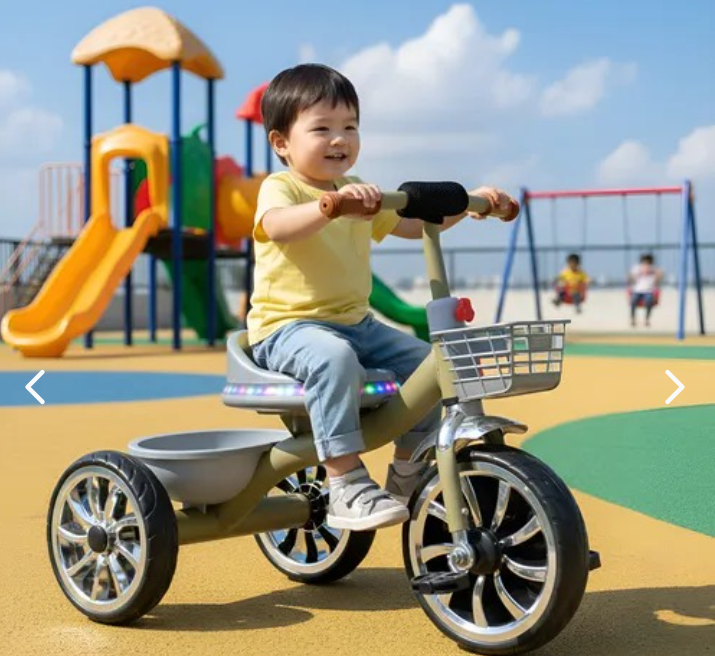 Triciclo Bicicleta Infantil 6031-T — Primeros Pedaleos - vista principal