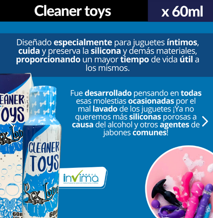 Limpiador Desinfectante Juguetes OTR009 – Desinfección Total
