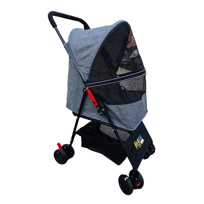 Coche Paseador Plegable para Mascotas – Paseos Cómodos y - vista frontal