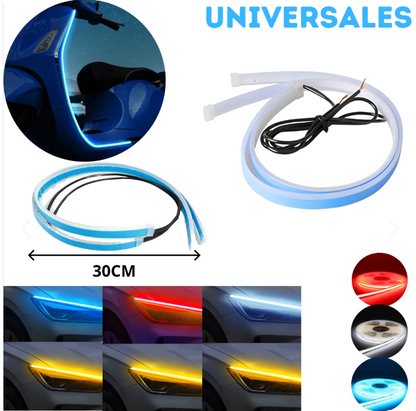 Cintas LED Dual Color para Carro y Moto - vista lateral