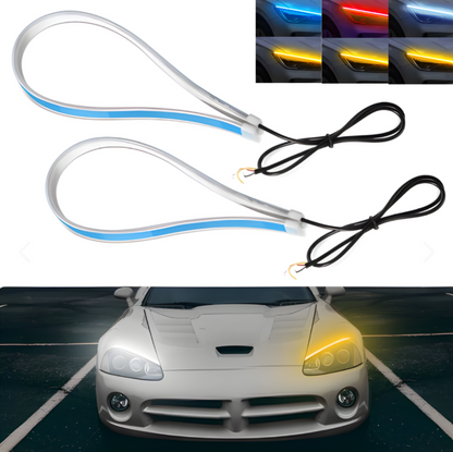 Cintas LED Dual Color para Carro y Moto - detalle