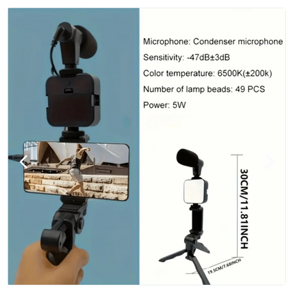 Kit Estabilizador y Trípode AY 49 - vista frontal