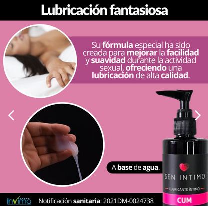 Lubricante Cum Sensitivo 250mL LUB044 – Textura Cremosa
