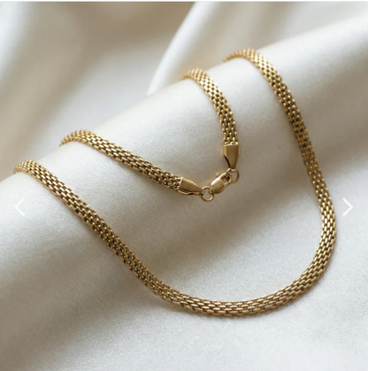 Combo Chinesca Mujer — Oro Laminado 18k - vista frontal