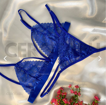 Conjunto Lencería Ropa Interior LEN001 – Clásico Encaje