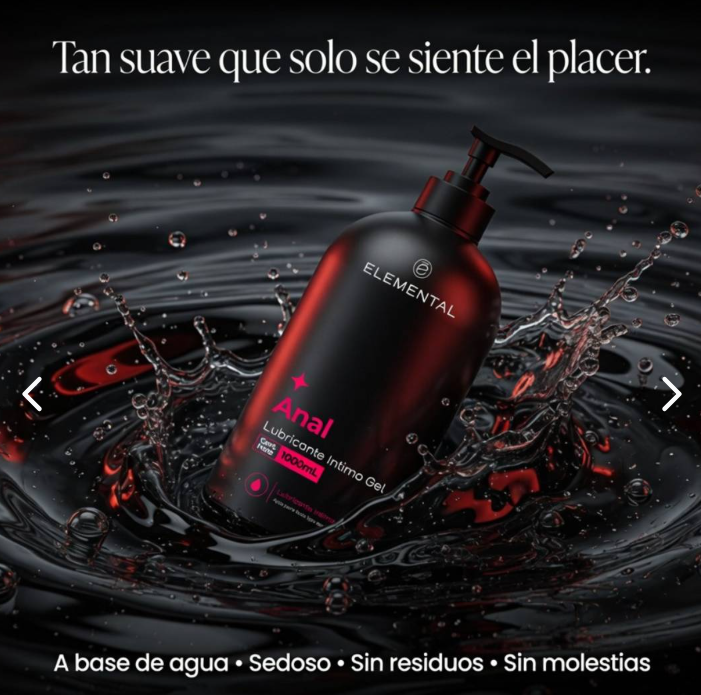 Lubricante Anal Premium Elemental ELE009 – Placer Anal Seguro