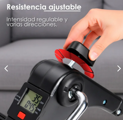 Bicicleta Estática Portátil K6 Mini | Pedaleo de Escritorio para Ejercicio