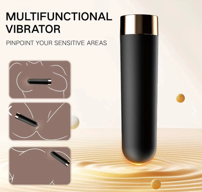 Bala Vibrador Potente Recargable USB – Placer Discreto